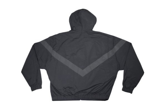 The zip-up anorak design adds a trendy edge to your wardrobe while providing protection from the elements.