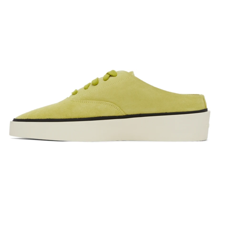 Fear Of God 101 Backless Sneakers Fear Of God Green Suede 101 Backless Sneakers || best quality