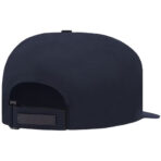 Fear of God Seventh Collection 5 Panel Hat - Navy, color, material, design details, and any notable features for those who rely on text descriptions for visual content.