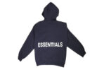 Essentials Graphic Pullover Hoodie Fear of God Essentials Graphic Pullover Hoodie - Navy | Shop Now