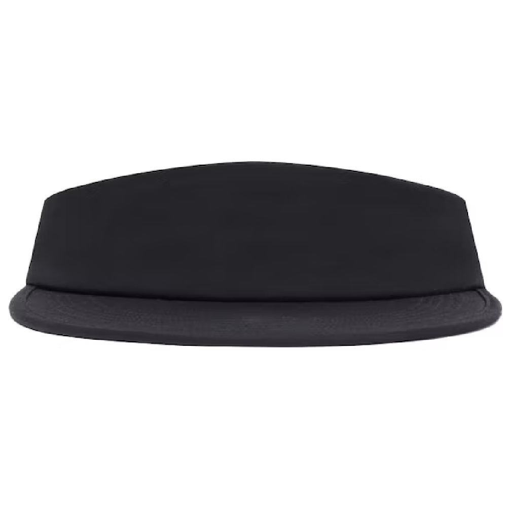 Fear of God Seventh Collection Visor Cap - Black, design, the visor style, and any notable features to assist those who rely on text descriptions for visual content.
