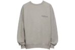 Modern Fear of God Essentials Core Collection Crewneck in Gray - Wardrobe Essential