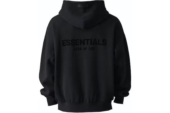 Essentials Pullover Hoodie Stretch Fear of God Essentials Pullover Hoodie (FW22) Stretch Limo/Black
