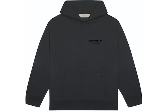 Essentials Pullover Hoodie Stretch Fear of God Essentials Pullover Hoodie (FW22) Stretch Limo/Black