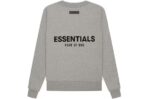 Fashionable Fear of God Essentials Crewneck (SS22) - Gray, latest release