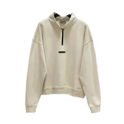 Essentials Neck Half Zip Sweatshirts