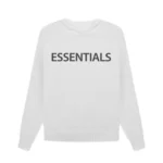 Essentials Overlapped Sweatshirt White