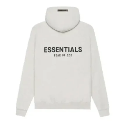 White Essentials Hoodie